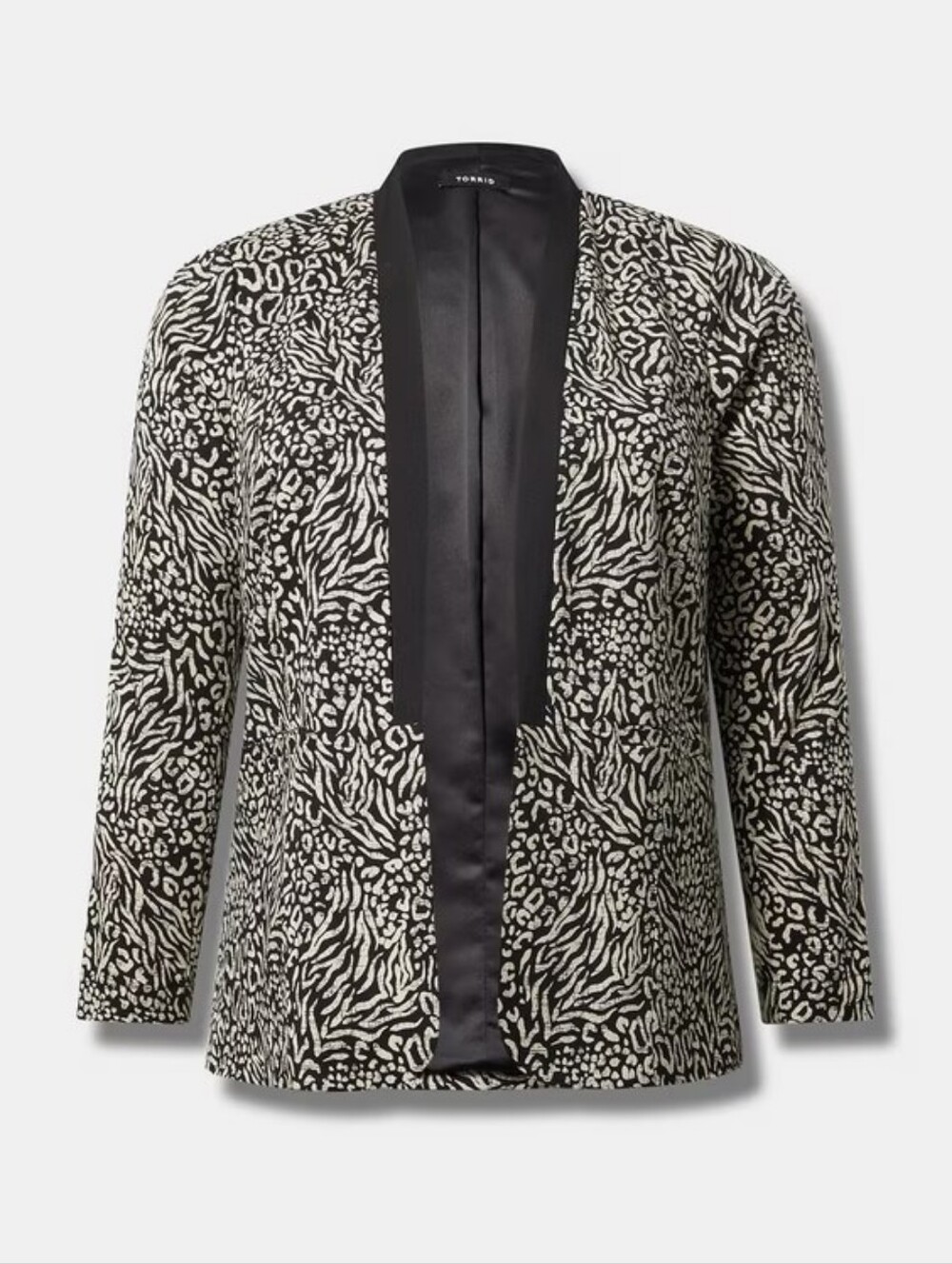 Torrid NWT Stretch Challis Lightweight Blazer, Size 00 - Large